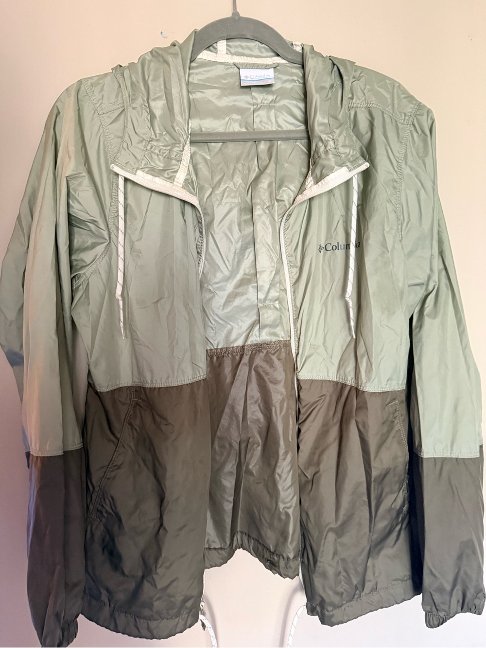 Columbia Women's Two-Tone Sage and Olive Utility Jacket